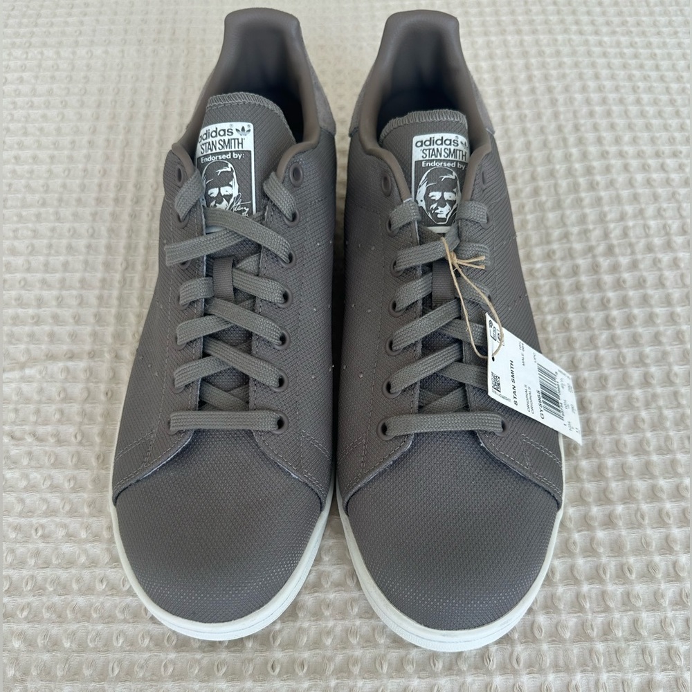 Adidas Stan Smith Men's Dark Gray/Green Sneakers